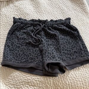 Abercrombie & Fitch Charcoal Soft Shorts
